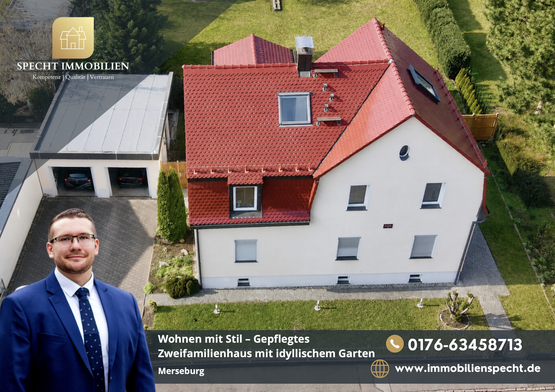Wohnen mit Stil – Gepflegtes Zweifamilienhaus mit idyllischem Garten