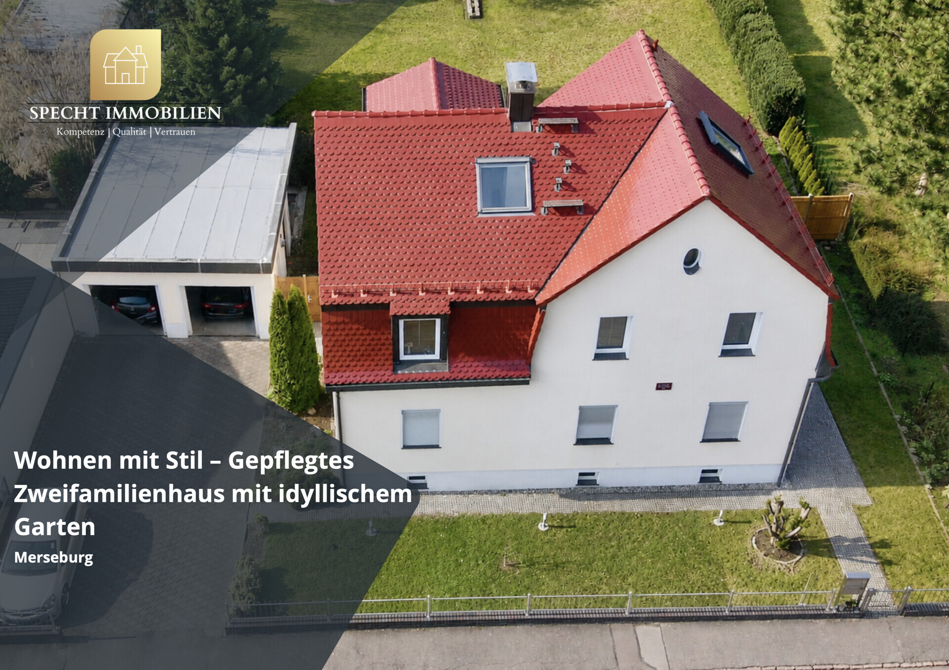 Wohnen mit Stil – Gepflegtes Zweifamilienhaus mit idyllischem Garten