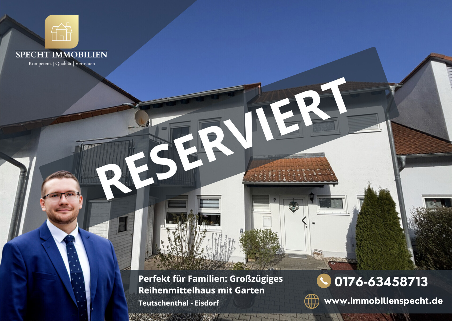 Perfekt für Familien: Großzügiges Reihenmittelhaus mit Garten in Teutschenthal
