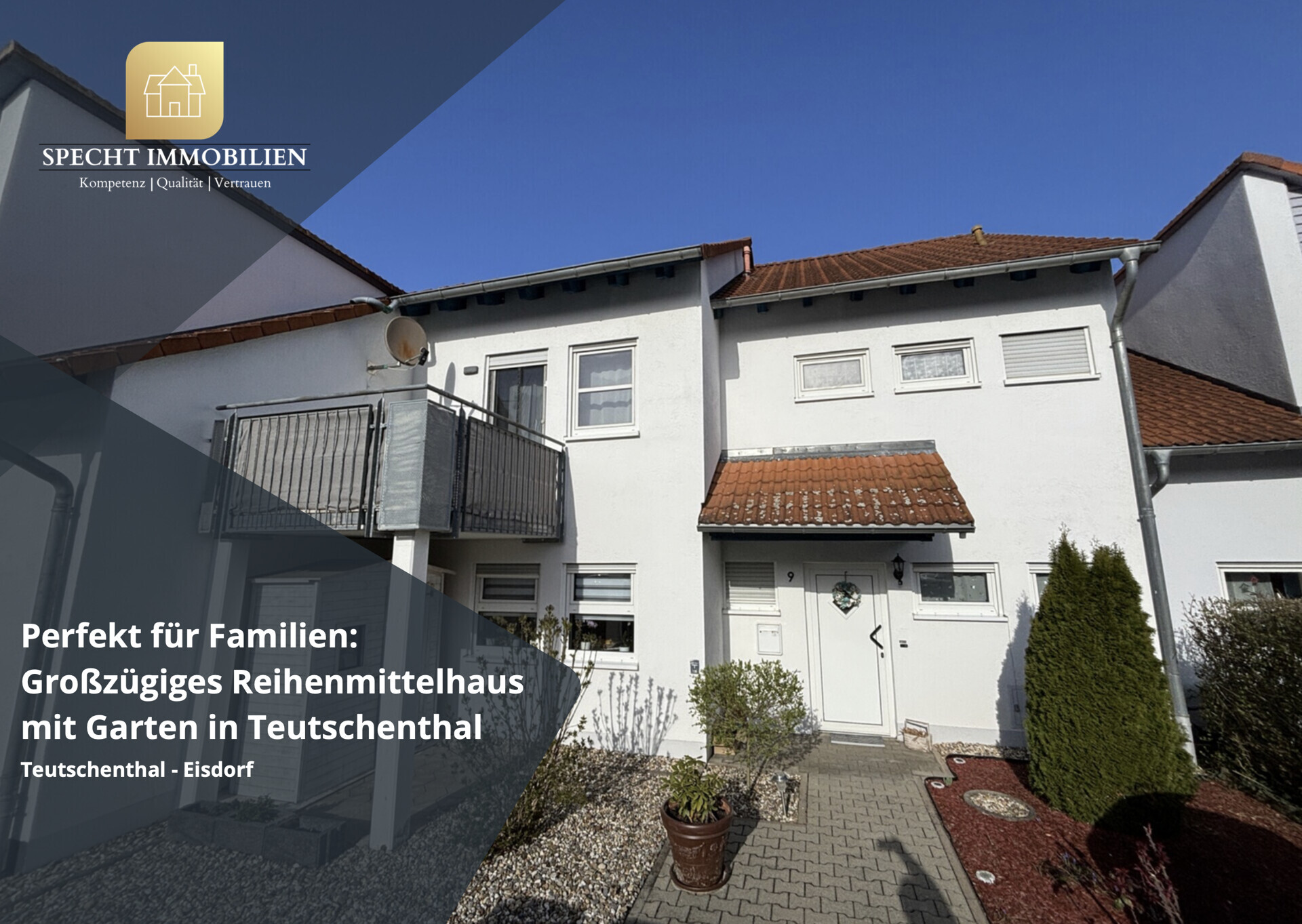 Perfekt für Familien: Großzügiges Reihenmittelhaus mit Garten in Teutschenthal